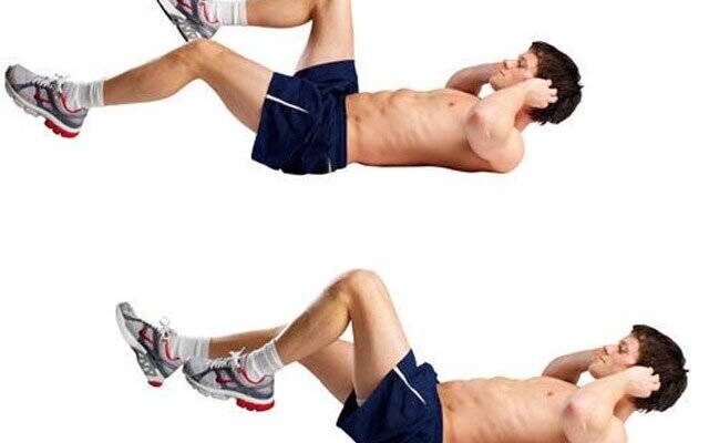 тренировка пресса